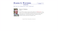 Desktop Screenshot of harrisweinberg.com